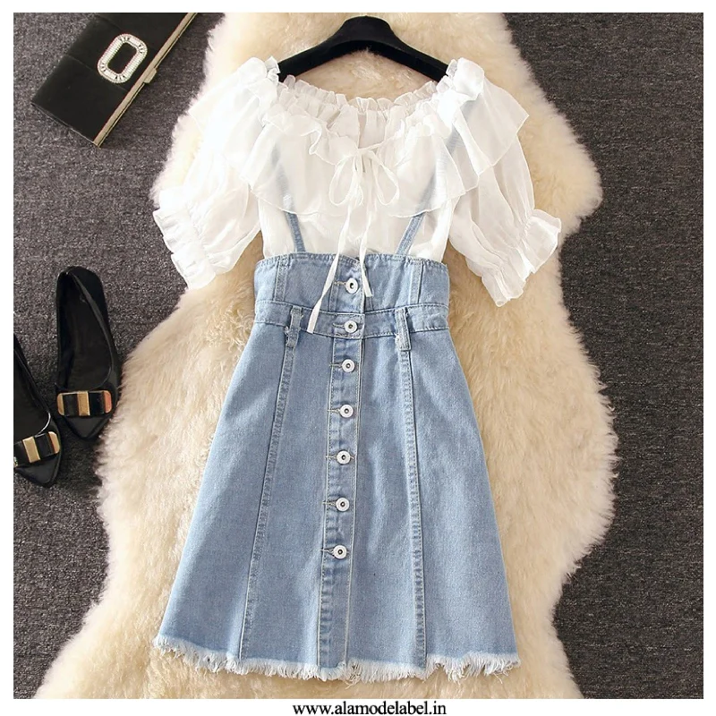 Comfortable And Simple Teder Coord Set
