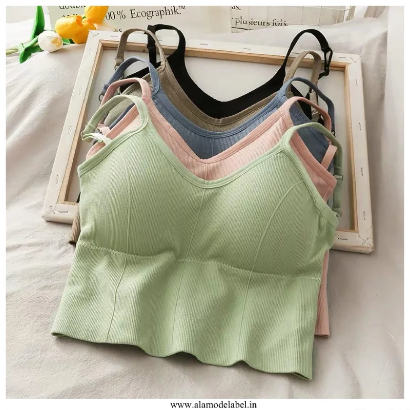 Timeless Style Terry Summer Cami Tops