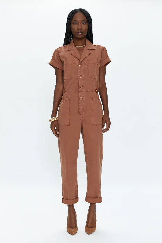 Grover Short Sleeve Field Suit - Cinnamon