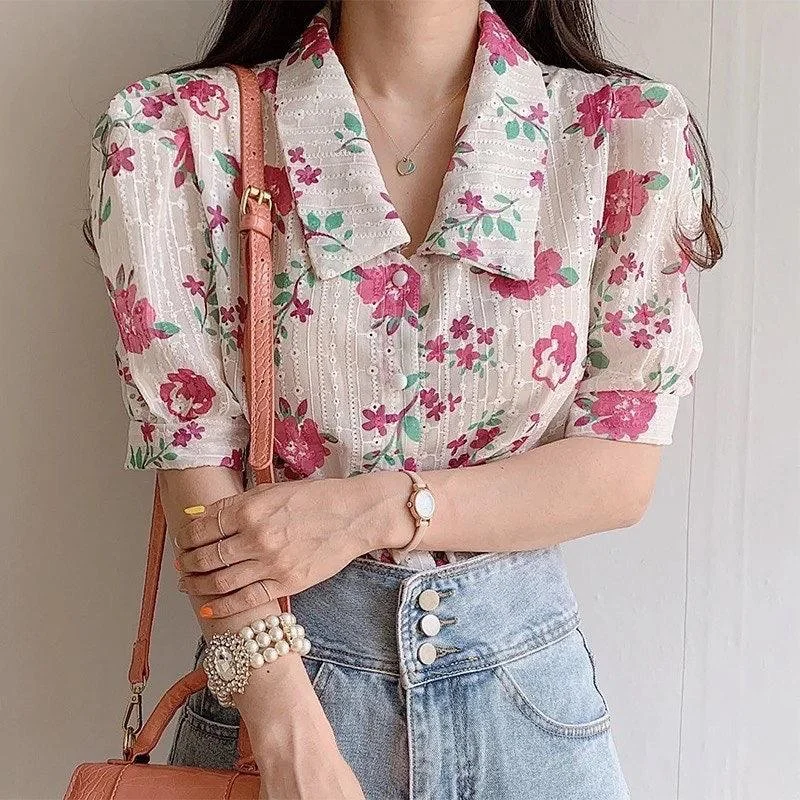 Susan Floral Blouse