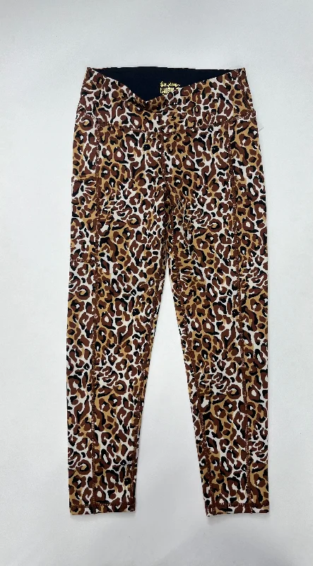 Fresh And Natural Animal Print Athletic Leggings Lilly Pulitzer, Size S