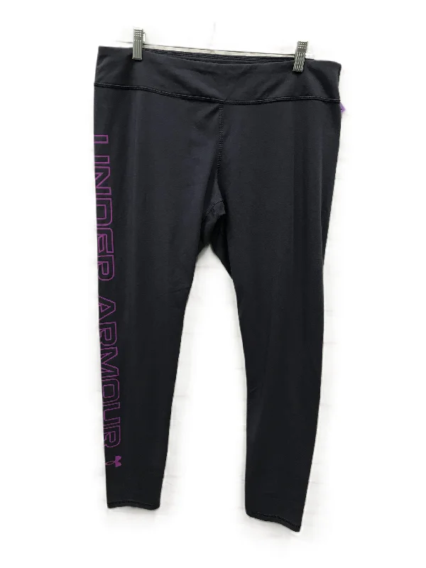 Celebrity Style Athletic Leggings By Under Armour  Size: Xl