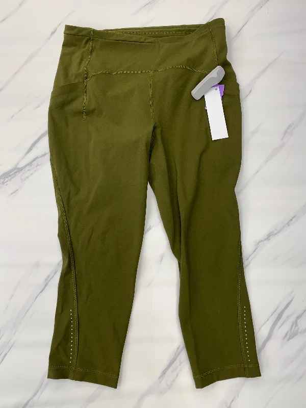 Comfortable down Athletic Leggings Lululemon, Size 10