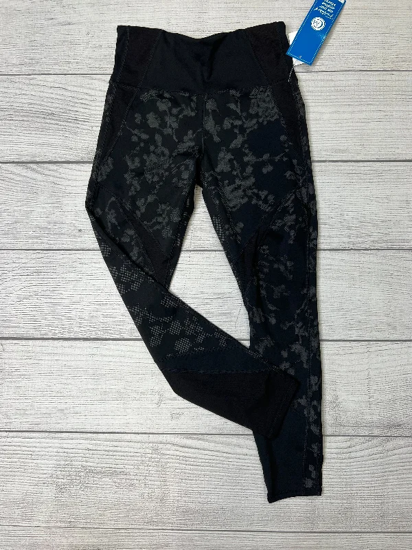 Fresh And Natural Black Athletic Leggings Athleta, Size S