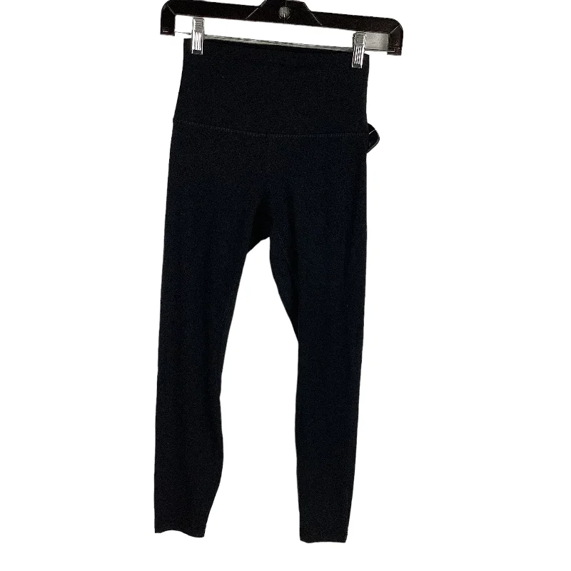 Exclusive Customization Black Athletic Leggings Lululemon, Size 4