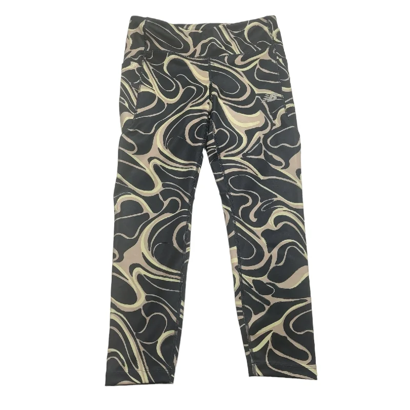 Fashionable And Versatile Black Athletic Leggings New Balance, Size M