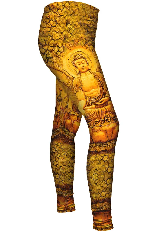 Comfortable And Simple "Buddha Under A Tree Statue"