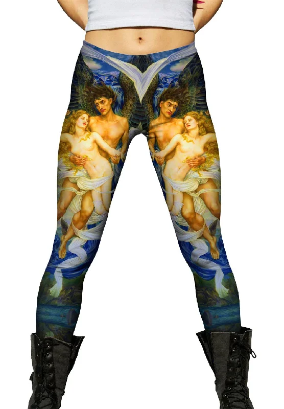 Luxury Style Evelyn De Morgan - "Boreas And Oreithyia" (1896)