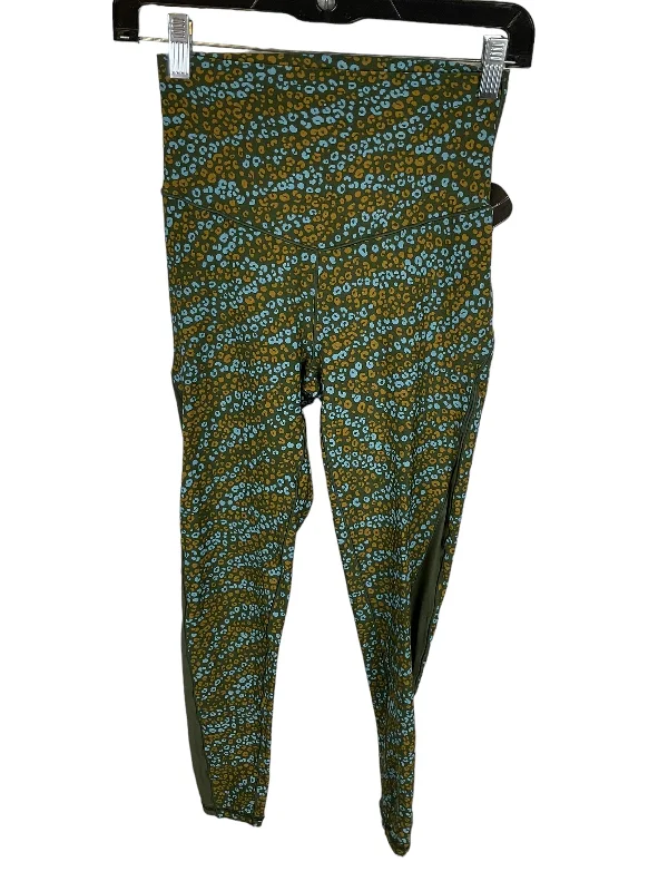 Versatile Outfits Green Athletic Leggings Aerie, Size M