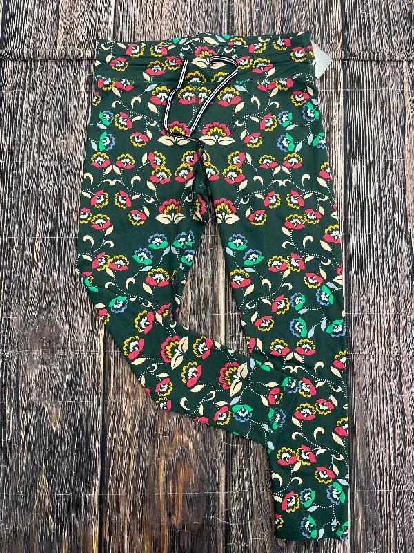 Trendy Comfort Green Athletic Leggings The Upside, Size M