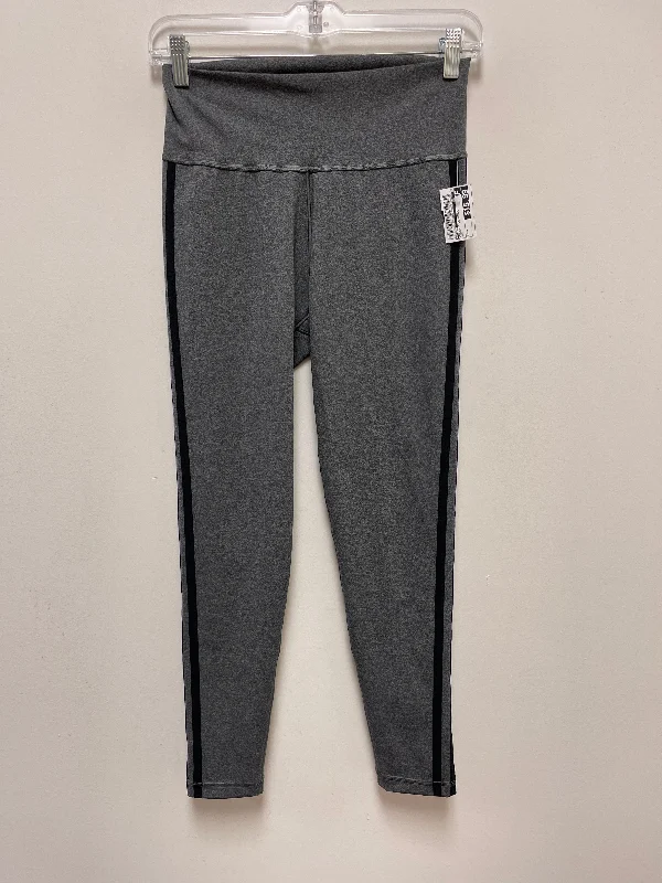 Personal Charm Grey Athletic Leggings Adidas, Size M
