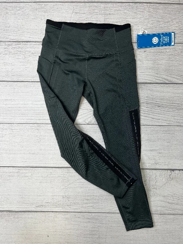 Comfortable Jackets Grey Athletic Leggings Athleta, Size M