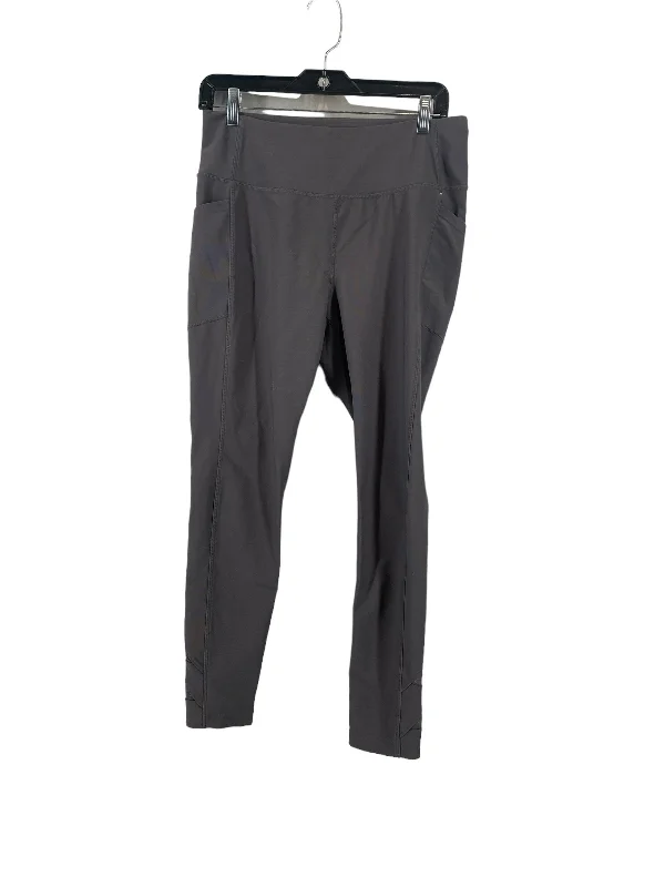 Carefree Style Grey Athletic Leggings Mondetta, Size L