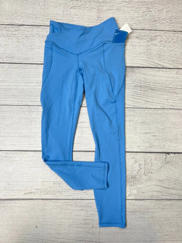 Soft And Comfortable New! Blue Athletic Leggings Fabletics, Size Xxs