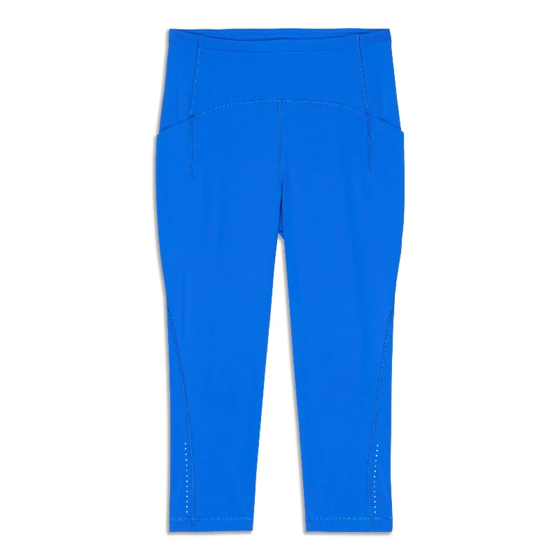 Classic And Versatile Swift Speed High-Rise Crop - Resale