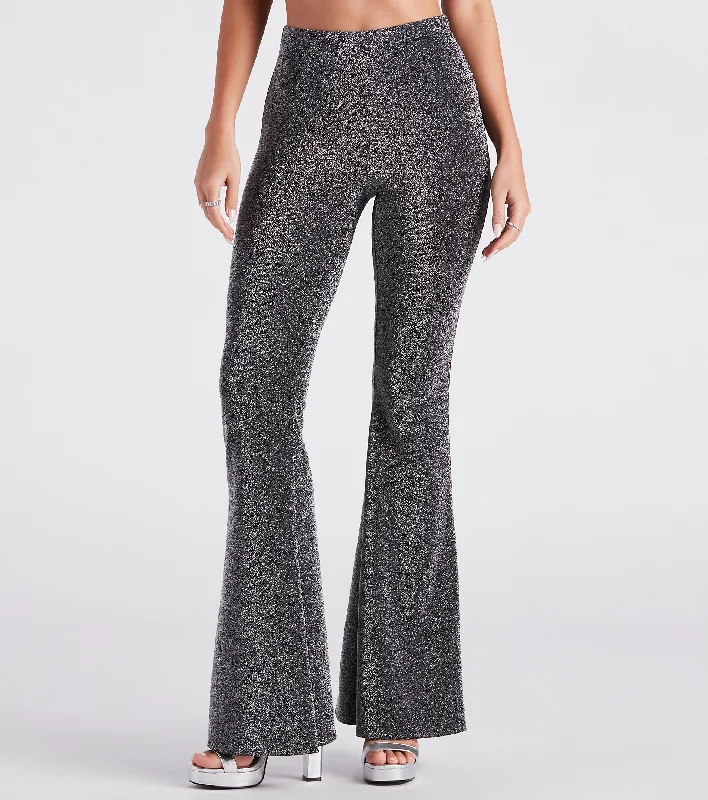 Advanced Customization At The Disco Glitter Flare Pants