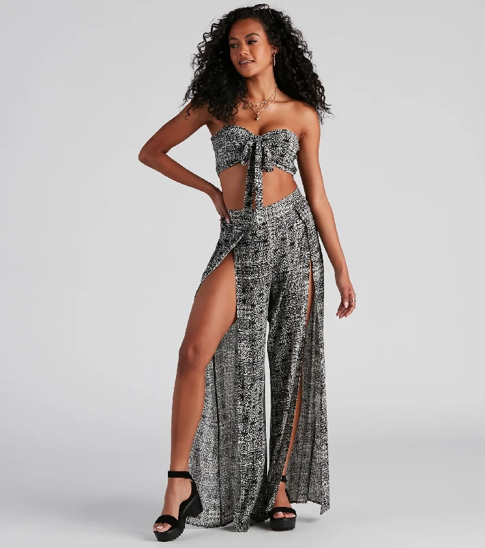 All-Day Style Cabo Calling Boho Tulip Pants