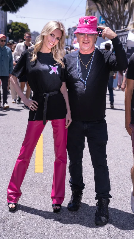 Quality Tailoring "Legs for Days" Leather Pants in Barbie Pink