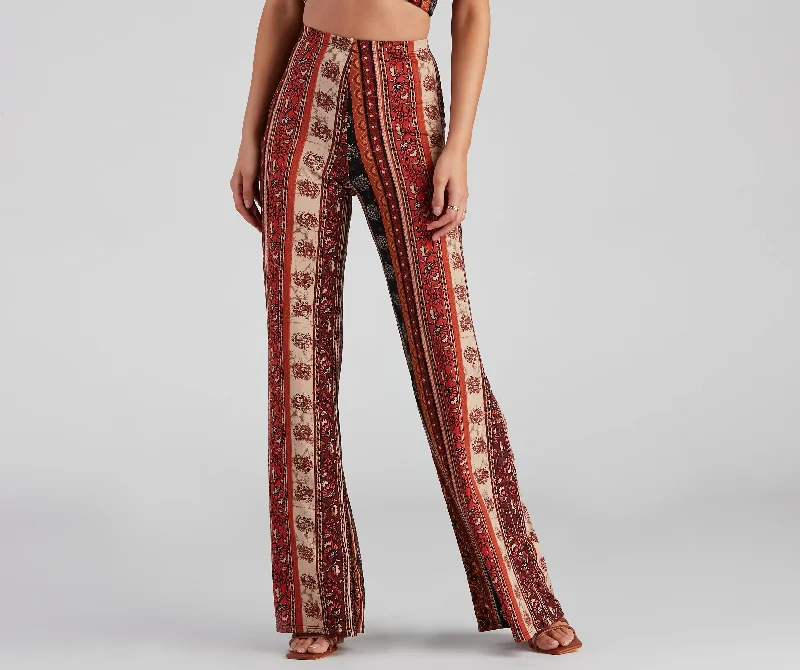 Soft Wearables Desert Dreamer Wide-Leg Pants