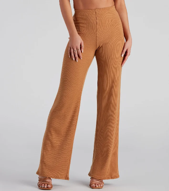 Bottom And Versatile Festival Vibes Wide-Leg Pants
