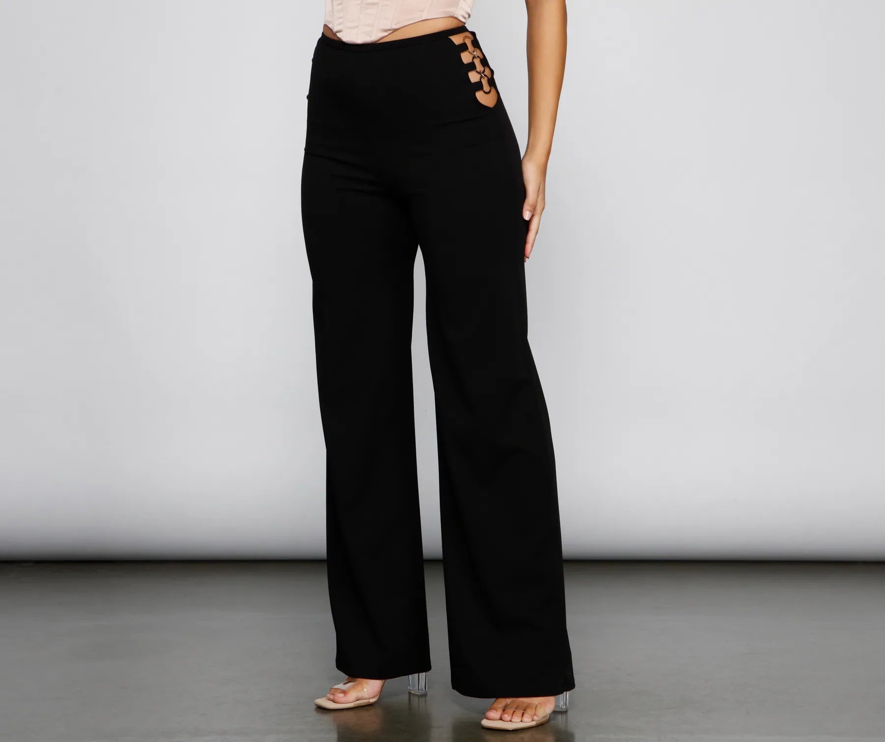Fashionable Comfort Make It Ring High Waist Pants