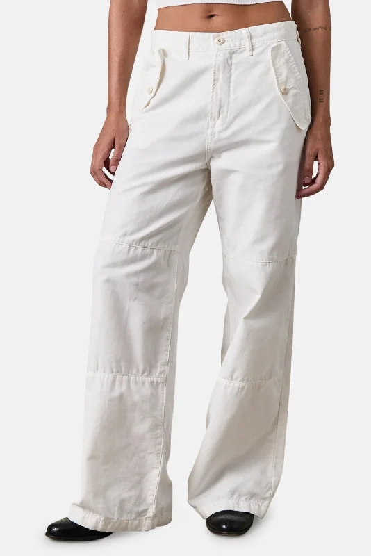 Relaxed Fashion Ryan Trouser Soft White