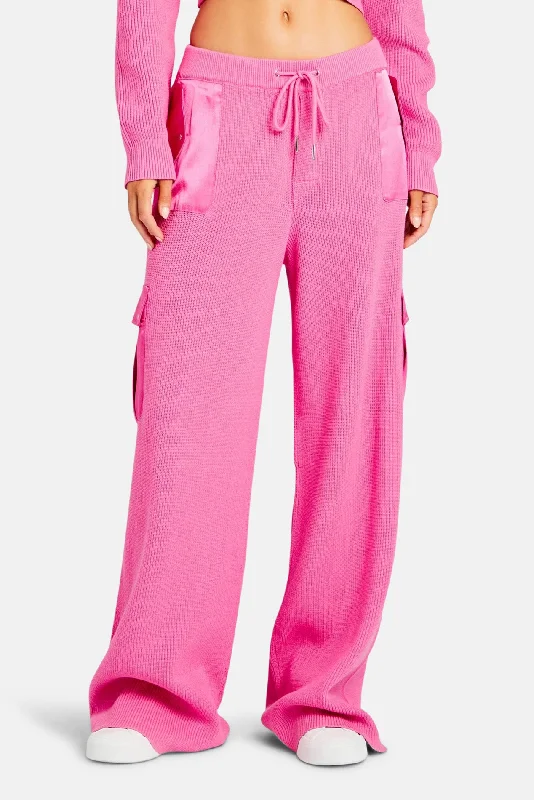 Relaxed Tops Daph Knit Cargo Pant Malibu Pink