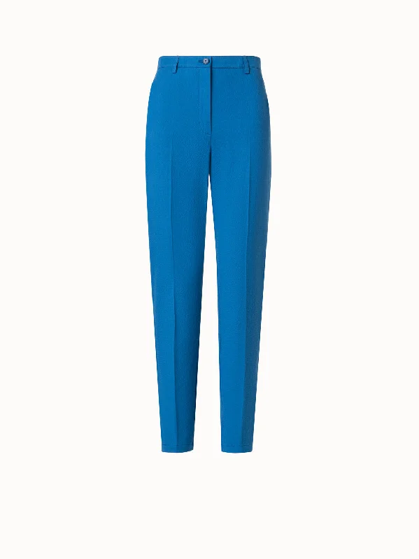 Smart Casuals Tapered Cotton Strech Satin Pants