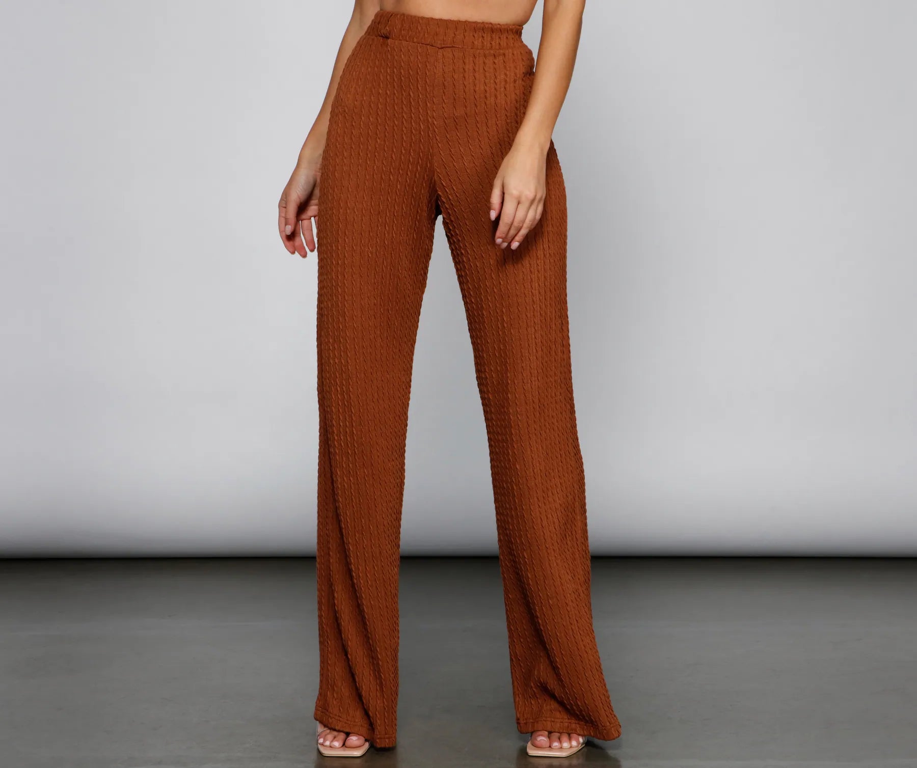 Urban Comfort The Everyday Wide-Leg Knit Pants
