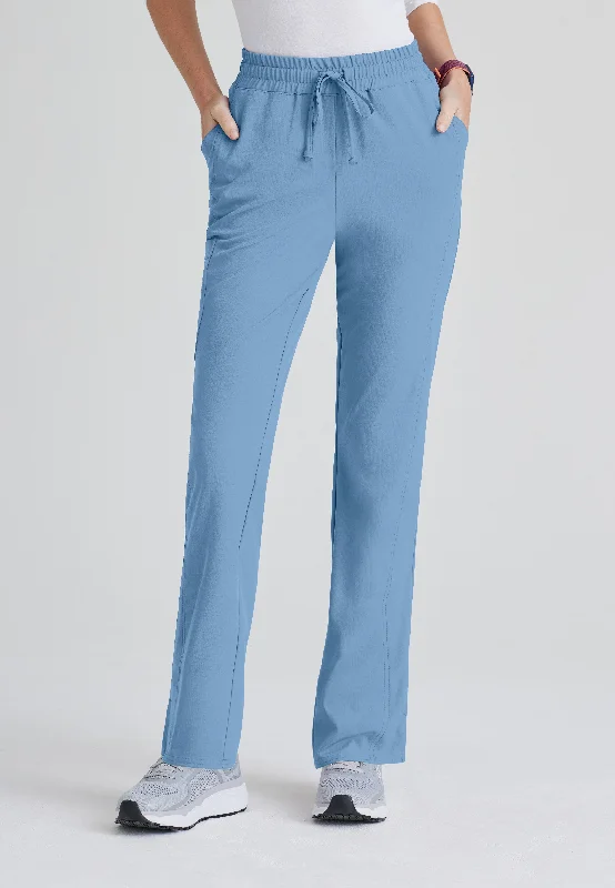 Gamma 6-Pocket Mid-Rise Tapered Leg Scrub Pant