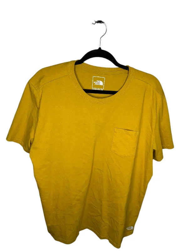 Top Short Sleeve Basic By The North Face In Gold, Size: Xxl