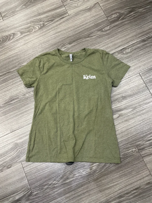 Fresh And Natural Top Short Sleeve By Next Level In Green, Size: Xl