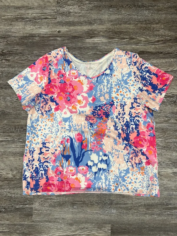 Top Short Sleeve By Talbots  Size: 2x