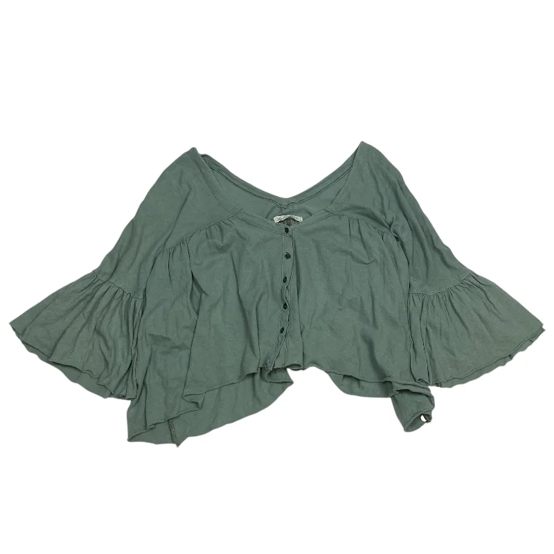 Soft Trends Top Short Sleeve By We The Free In Green, Size: Xs