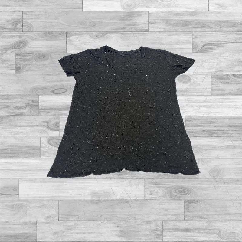 Advanced Customization Top Short Sleeve Designer By All Saints In Black, Size: M