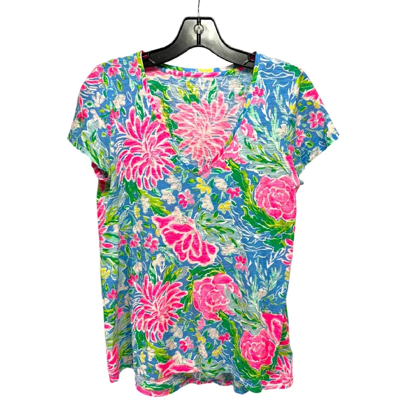 Warm Winter Series Etta V-Neck Top Designer By Lilly Pulitzer In Multi-colored, Size: XS