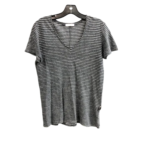 Classic Top Short Sleeve Designer By Rag & Bones Jeans In Striped Pattern, Size: Xs