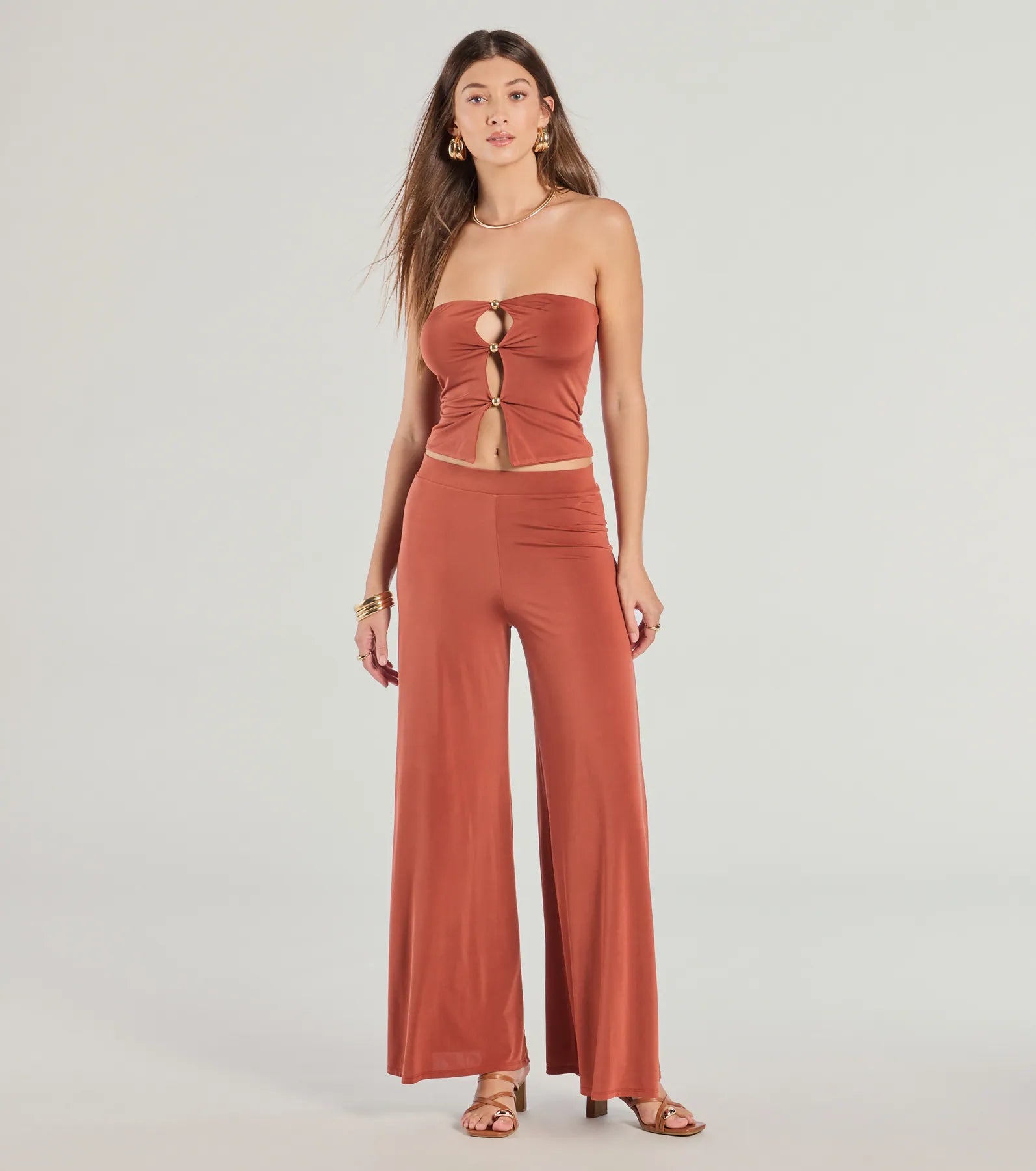 Casual Chic Outfits Wanderlust Mode Wide-Leg Pants