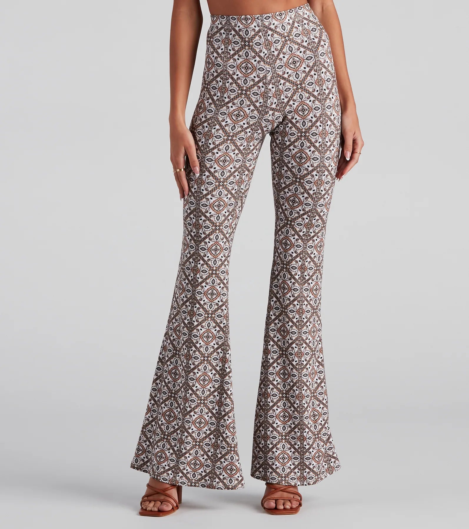 Knitted Design Weekend In The Desert Flare Pants