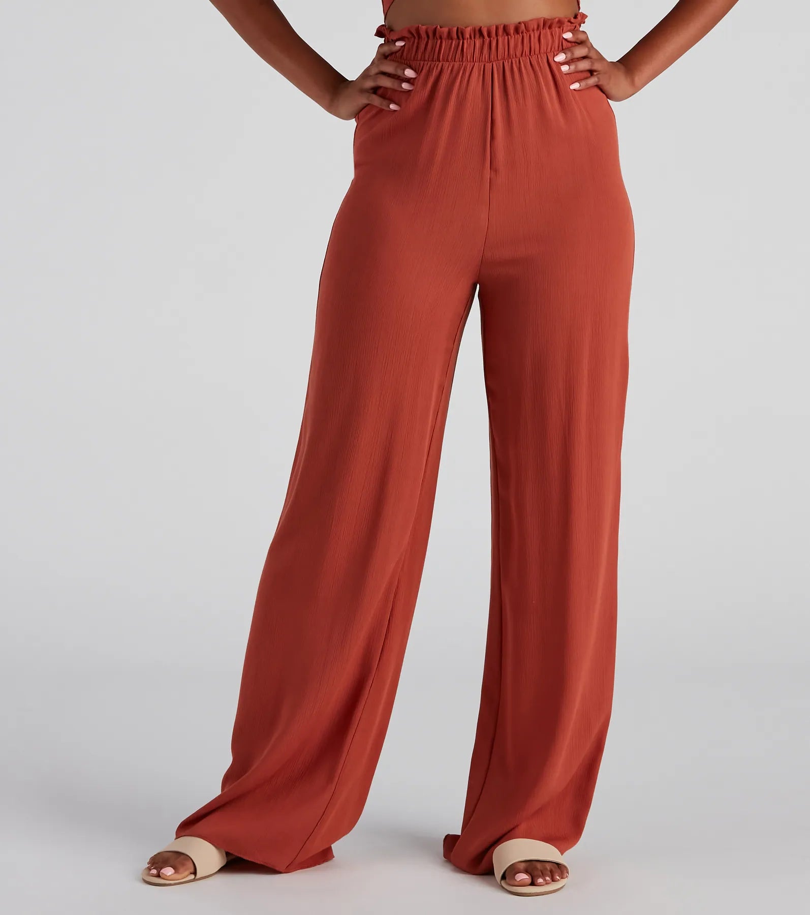 Design And Tailoring Weekend Mood Wide-Leg Pants