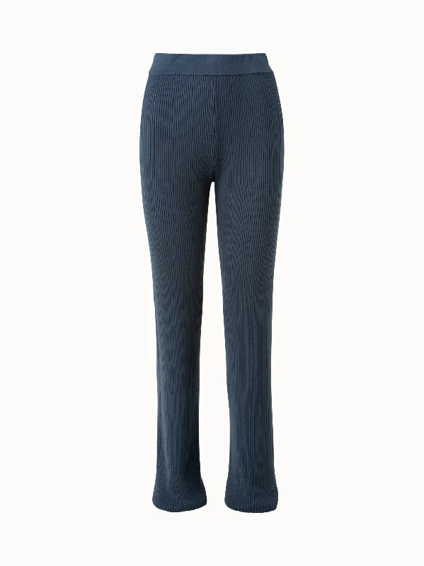 Cozy Layers Wool Rib Knit Pant
