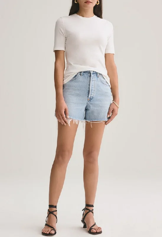 Bright Colors AGOLDE Dee Ultra High Rise Cut Off Short
