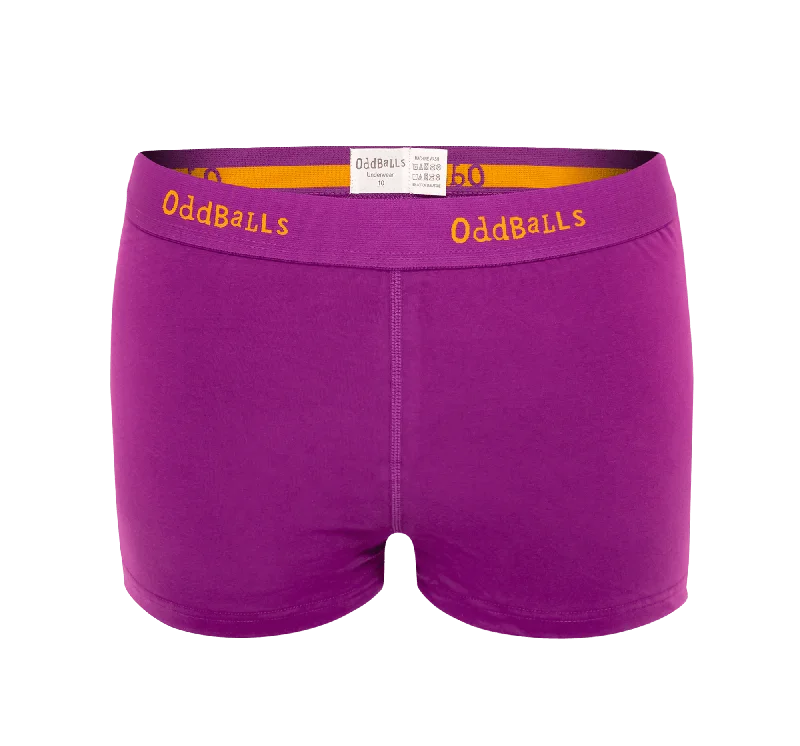 Aubergine - Ladies Boxers