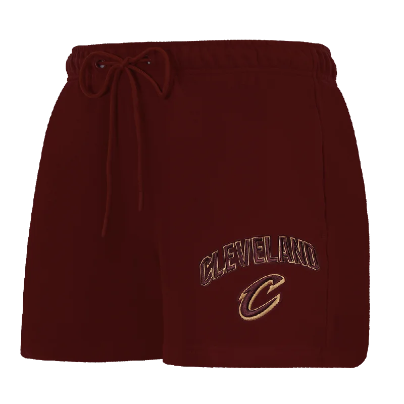 NBA CLEVELAND CAVALIERS CLASSIC WOMEN'S FLC SHORT (WINE)