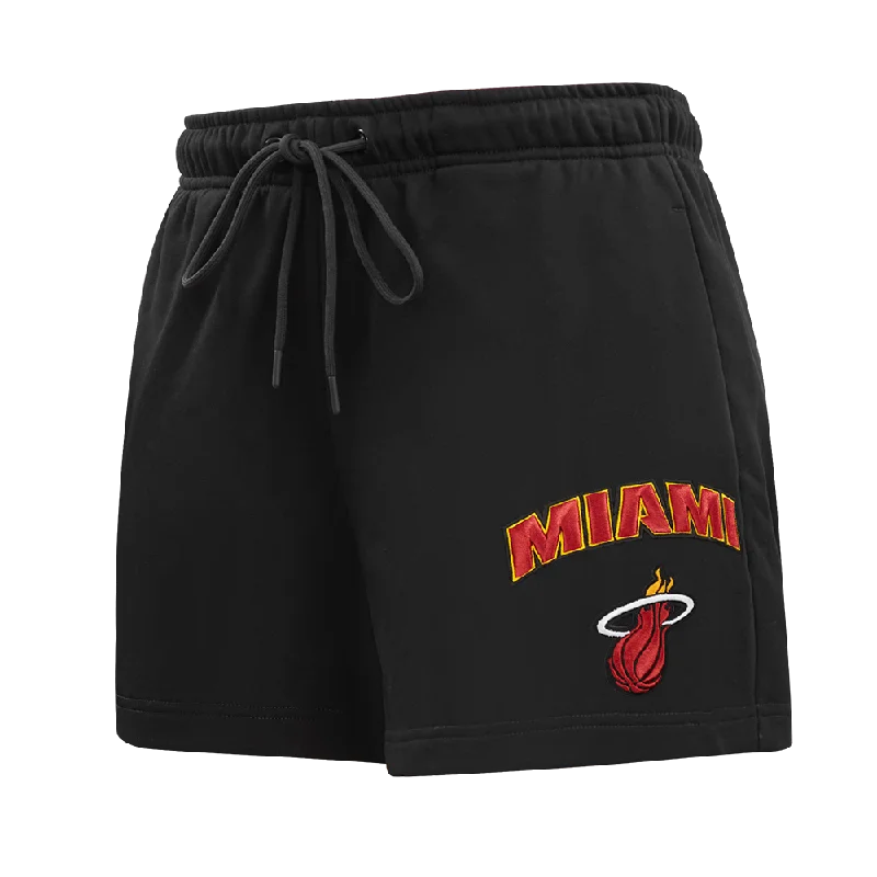 NBA MIAMI HEAT CLASSIC WOMEN'S SHORT (BLACK)