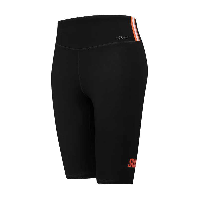 NBA PHOENIX SUNS CLASSIC WOMEN'S CTN BIKE SHORT (BLACK)