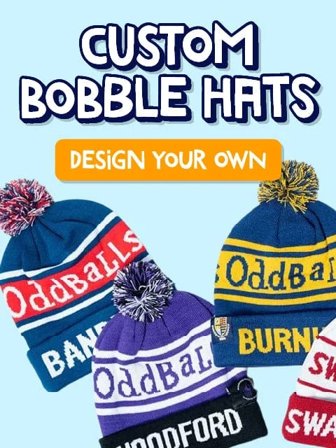 Custom Bobble Hats - Mid-Collection Banner 2