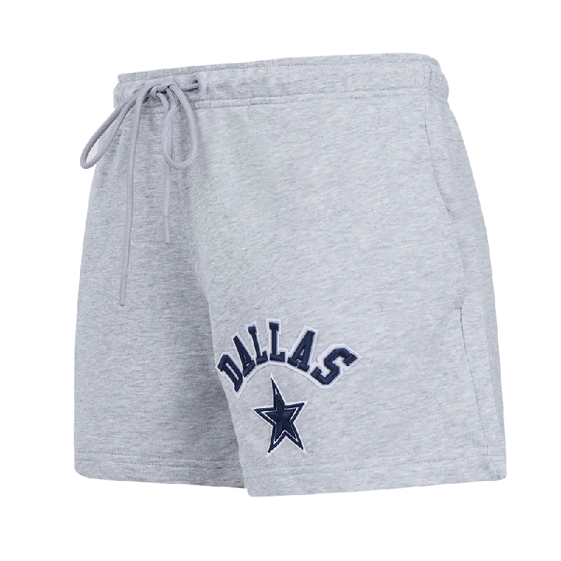 NFL DALLAS COWBOYS CLASSIC WOMEN'S FLC SHORT (HEATHER GREY)