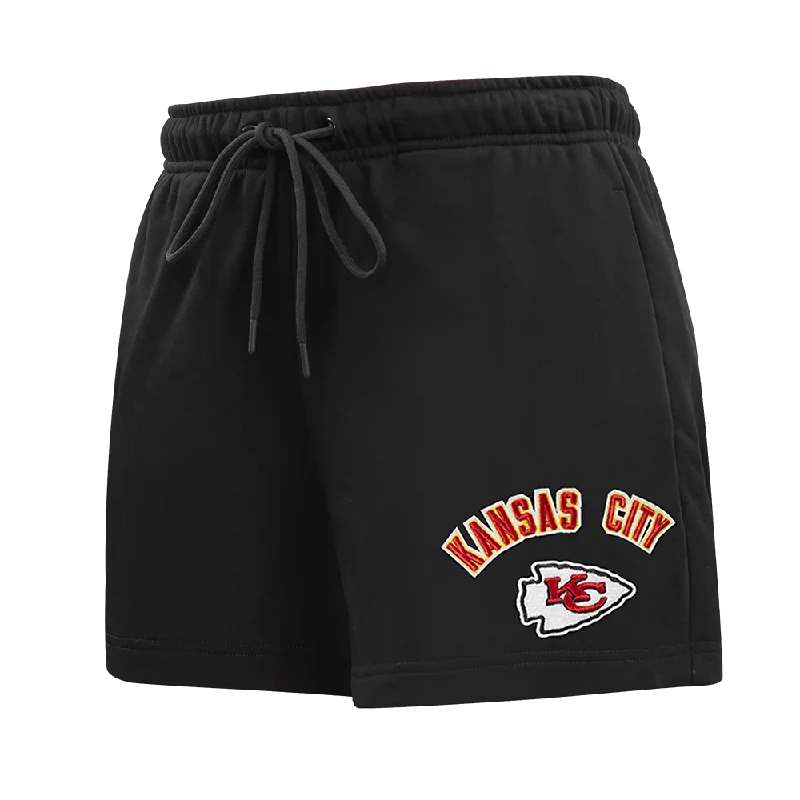 NFL KANSAS CITY CHIEFS CLASSIC WOMEN'S SHORT (BLACK)