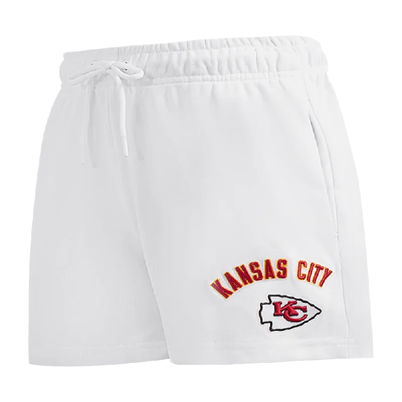 NFL KANSAS CITY CHIEFS CLASSIC WOMEN'S SHORT (WHITE)